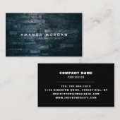 Late muur, moderne stijl visitekaartje (Voorkant / Achterkant)
