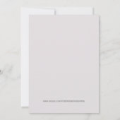 Late nachtklepenkaarten notitiekaartje (Achterkant)