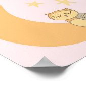 Late nachts Baby shower voor laksrijdende duty Sig Poster (Hoek)