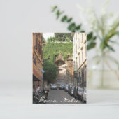 late namiddag in Rome Briefkaart (Staand voorkant)