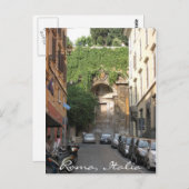 late namiddag in Rome Briefkaart (Voorkant / Achterkant)