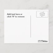 Late namiddag NYC Skyline als zonsondergang nadert Briefkaart (Achterkant)