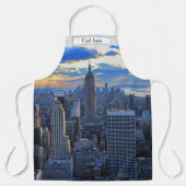 Late namiddag NYC Skyline als zonsondergang Schort (Voorkant)