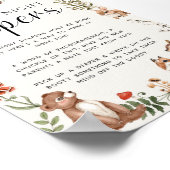 Late Night Diapers Baby shower Game Poster (Hoek)