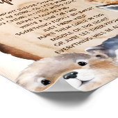 Late Night Diapers Baby shower Game Sign Poster (Hoek)