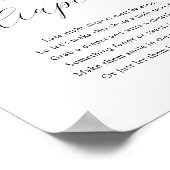 Late Night Diapers Shower Game Sign Poster (Hoek)