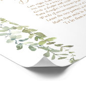 Late Night Diapers White Balloon Baby shower Poster (Hoek)