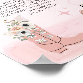 Late Night Luier Saddle Up Westerne Cowgirl Thema Poster (Hoek)