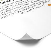 Late Night Luier Spel een baby is brouwen thema Poster (Hoek)