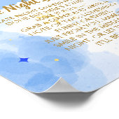 Late Night Luier Twinkle Twinkle Little Star Poster (Hoek)