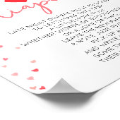 Late Night Luiers Baby shower Sign Digitale Print (Hoek)