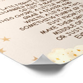 Late Night Luiers Beer Ballon Thema Spel Sign Poster (Hoek)