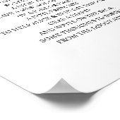 Late Night Luiers Halloween Baby shower Spel Poster (Hoek)