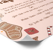 Late Night Luiers Kerst Baby shower Spel Poster (Hoek)