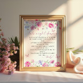 Late Night Luiers Minimalistisch Baby shower Poster