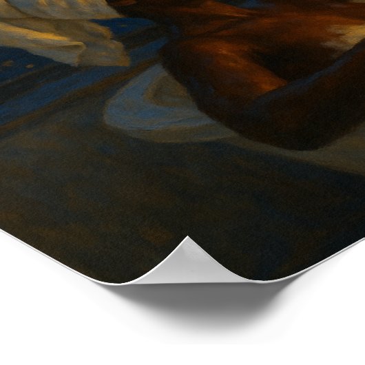 Late Night Luxury Relaxation Poster (Hoek)