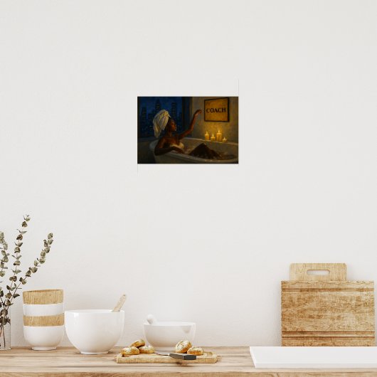 Late Night Luxury Relaxation Poster (Keuken)