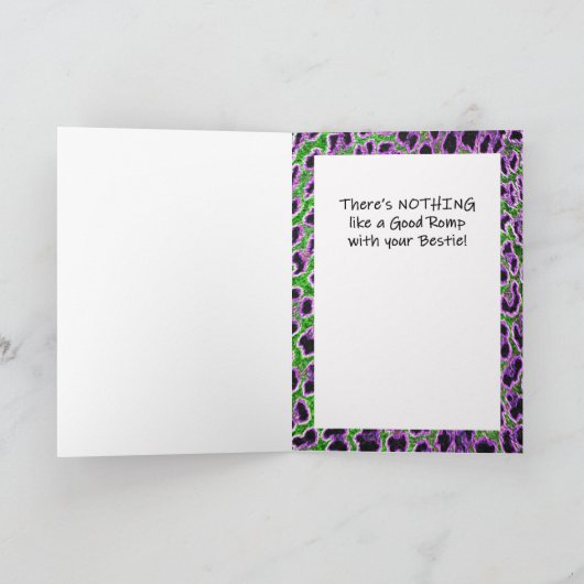 Late-Night Romp Kaart (Binnen)