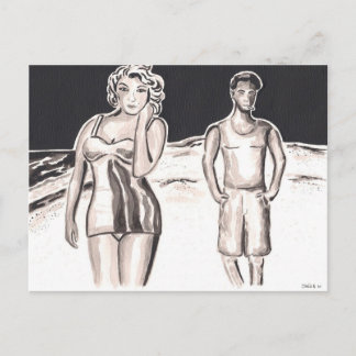 Late Night Walk briefkaart