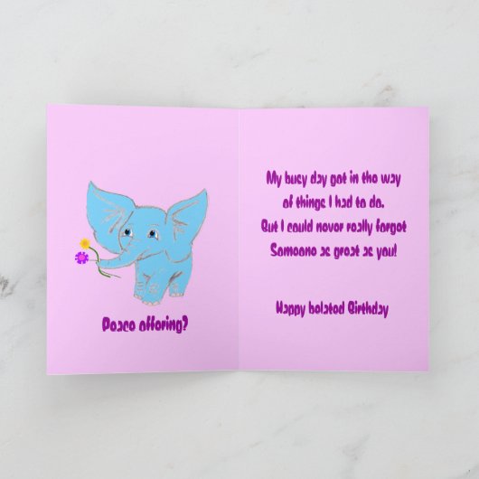 late olifant, kaart (Binnen)