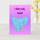 late olifant, kaart (Gele Bloem)