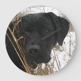 Late Season Hunt - Black Lab - Labrador Grote Klok