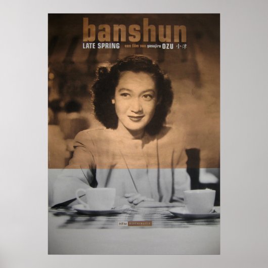 Late Spring Banshun Film poster (Voorkant)