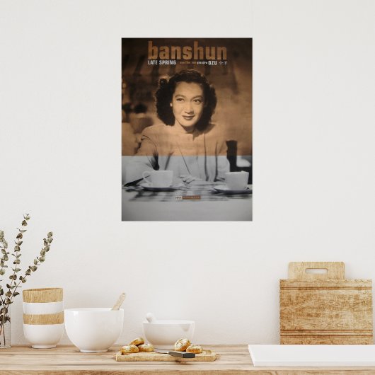 Late Spring Banshun Film poster (Keuken)