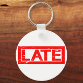 Late Stamp Sleutelhanger (Achterkant)