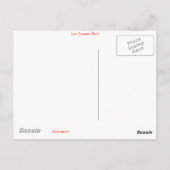 Late Summer Blaze Briefkaart (Achterkant)