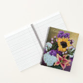 "Late Summer Bouquet" Custom Floral Journal Notitieboek (Binnen)