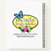 "Late Summer Bouquet" Custom Floral Journal Notitieboek (Achterkant)