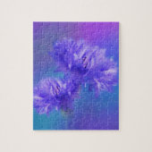 Late Summer Flower Blue Paarse Cornflower Legpuzzel (Verticaal)