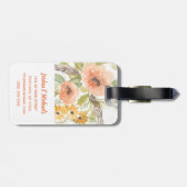 Late Summer Flowers I Bagagelabel (Achterkant horizontaal)