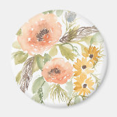 Late Summer Flowers I Magneet (Voorkant)