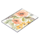 Late Summer Flowers I Notitieboek (Linkerzijde)