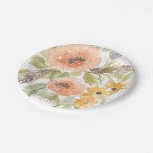 Late Summer Flowers I Papieren Bordje (Gekanteld)