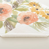 Late Summer Flowers I Sherpa Deken (3/4)