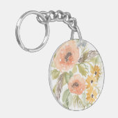 Late Summer Flowers I Sleutelhanger (Voorkant Links)