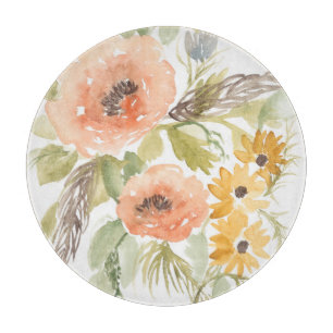 Late Summer Flowers I Snijplank