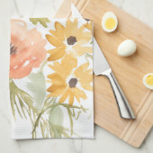 Late Summer Flowers I Theedoek (Quarter Fold)