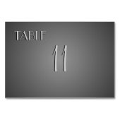 Late tabelnummers kaart (Achterkant)