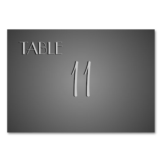 Late tabelnummers kaart (Achterkant)