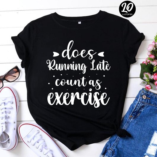 Late telling als oefening Funny T-shirt