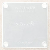  late travertijnse Onderzetters (Achterkant)