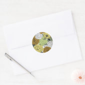 Late tuin 2 ronde sticker (Envelop)