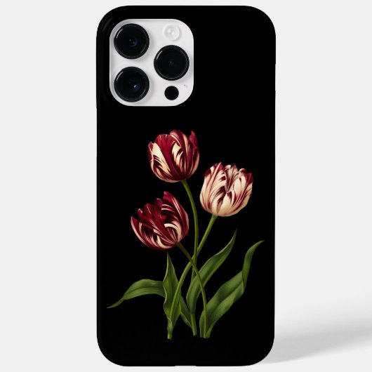 Late Tulip 001 ~ Botanische Art~ Case-Mate iPhone Case (Achterkant)