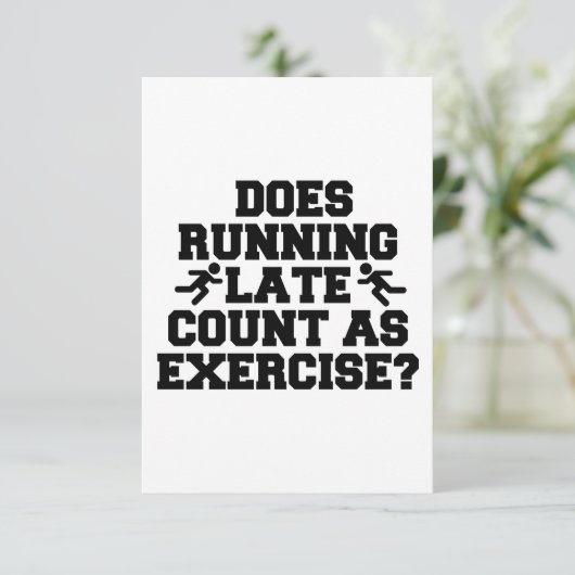 Late uitvoering bedankkaart (Staand voorkant)