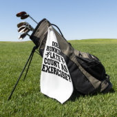 Late uitvoering golfhanddoek (Groen)