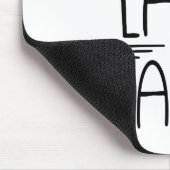 Late uitvoering is mijn Cardio Funny Workout Quote Muismat (Hoek)